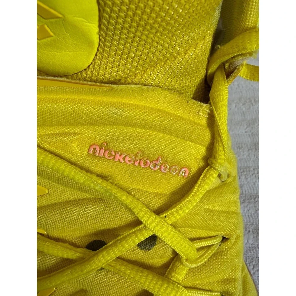 Nike Kyrie 5 Spongebob Squarepants Yellow Basketball Sneakers Mens Size USA 11